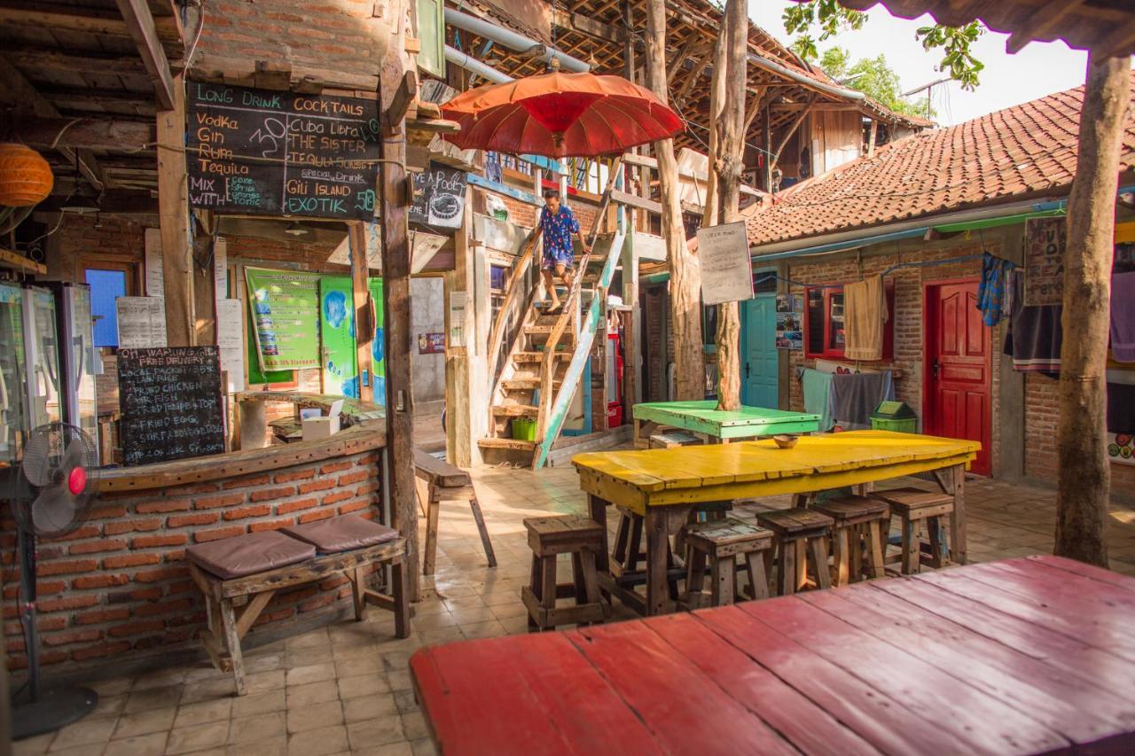 Gili La Boheme Sister Hostel Gili Trawangan Exterior foto